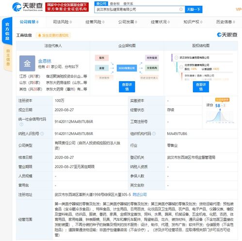 京東健康布局華中市場，武漢新公司拓寬醫療器械業務版圖